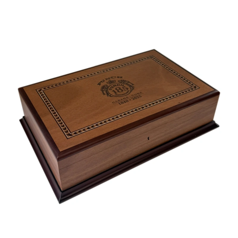 Punch Double Coronas 185 周年纪念雪茄保湿盒