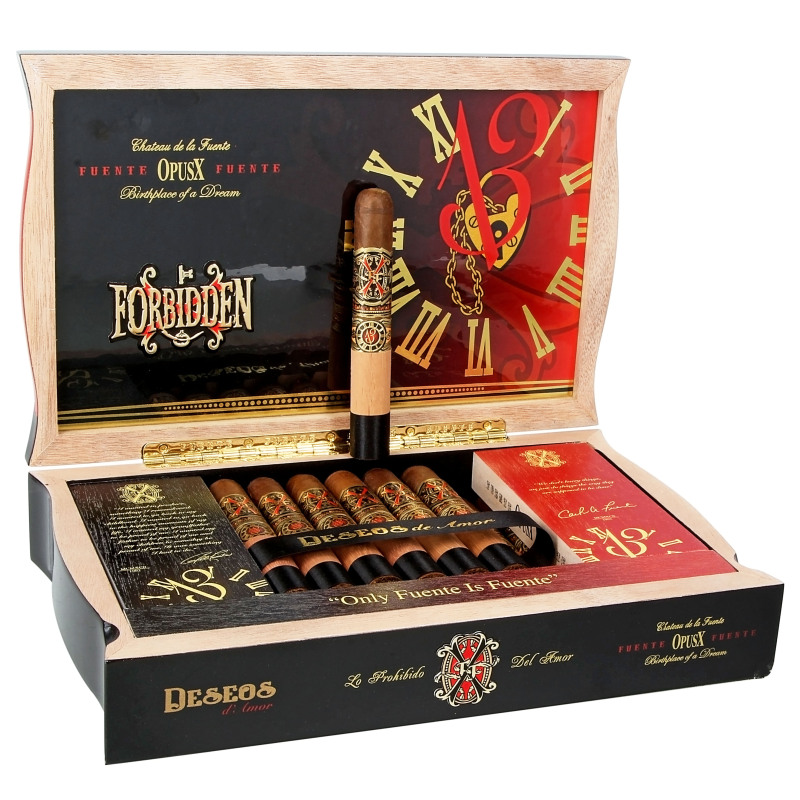 Arturo Fuente Opus X Forbidden X Deseos d'Amor 阿图罗·富恩特 禁止13 欲望 罗布图 20支/盒