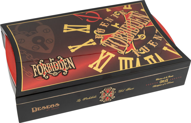 Arturo Fuente Opus X Forbidden X Deseos d'Amor 阿图罗·富恩特 禁止13 欲望 罗布图 20支/盒