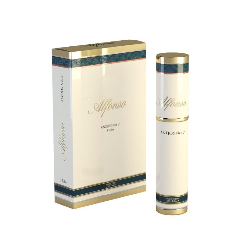 Alfonso Extra Añejo No.2 Tubo 3s 阿方索 特级陈年 2号 罗布图 铝管 3支/盒（澳门自提）