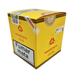 MONTECRISTOS PETIT TUBO 25s 蒙特 小铝管纸盒5支×5盒 25支/盒（澳门自提）