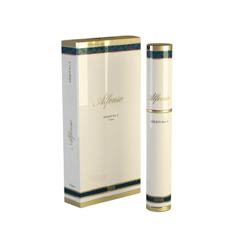 Alfonso Extra Añejo No.4 Tubo 3s 阿方索 特级陈年 4号 托罗 铝管 3支/盒