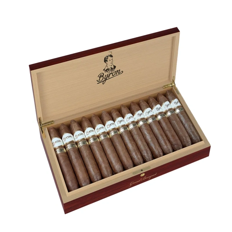 Byron Seleccion 1850 Limited Edition Grand Bouquet Perfecto 25s 拜伦 精选1850 限量版 完美双尖鱼雷 25支/盒 （澳门自提）