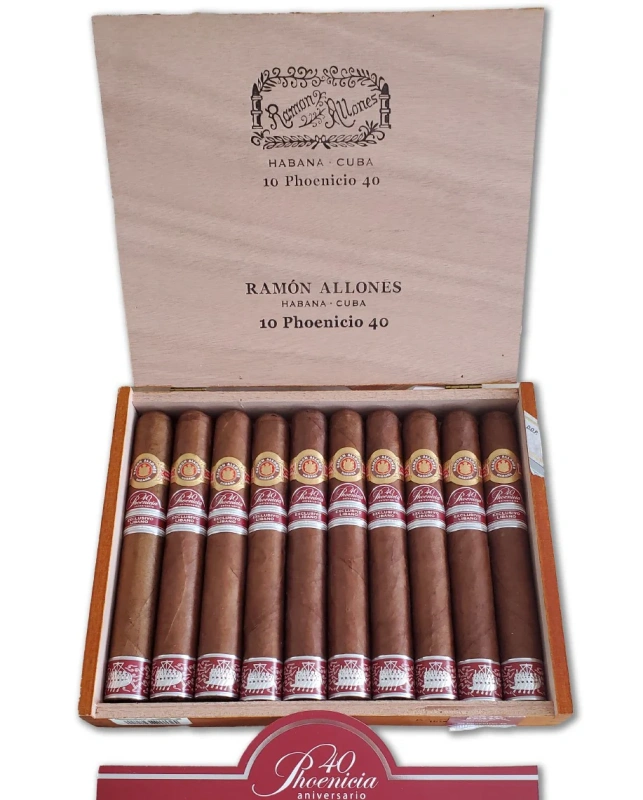 Ramon Allones Phoenicio 40th 10s 雷蒙阿隆 腓尼基40周年 腓尼基地限 10支/盒（澳门自提）