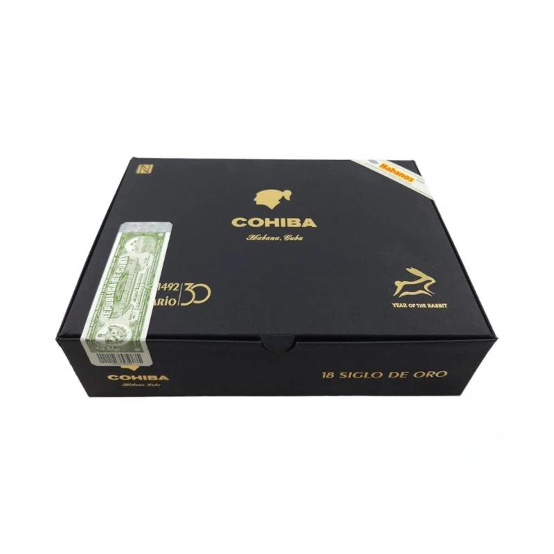 Cohiba Siglo De Oro Year of the Rabbit 18s 高希霸黄金世纪 兔年限量 18支/盒（澳门自提）