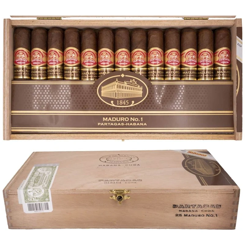PARTAGAS MADURO No.1 25s 帕特加斯 马杜罗一号 25支/盒（澳门自提）