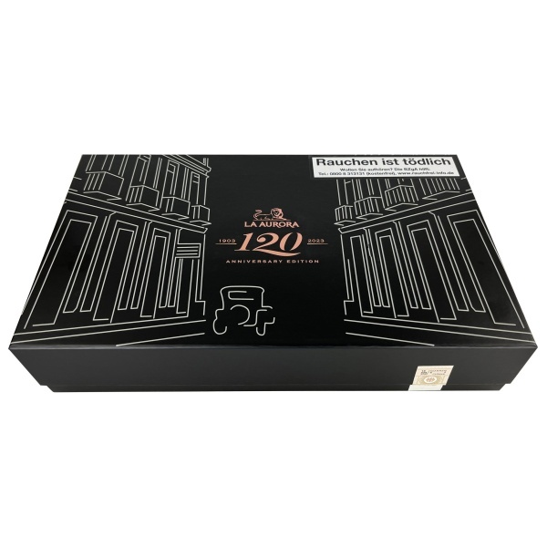 La Aurora 120 ANNIVERSARY LANCERO LIMITED EDITION 15s 狮子王 120周年限量版 长矛 15支/盒（澳门自提）