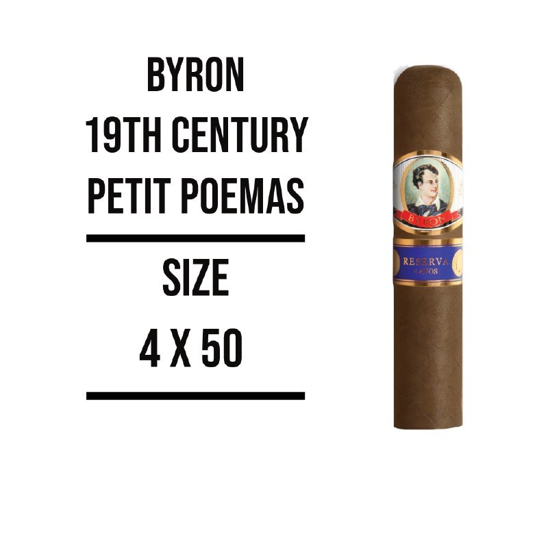 Byron 19th Century Petit Poemas 10s 拜伦 十九世纪系列 小诗 10支/盒（澳门自提）
