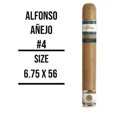 Alfonso Extra Añejo No.4 10s 阿方索 特级官陈系列 四号 10支/盒（澳门自提）