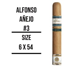 Alfonso Extra Añejo No.3 10s 阿方索 特级官陈系列 三号 10支/盒（澳门自提）