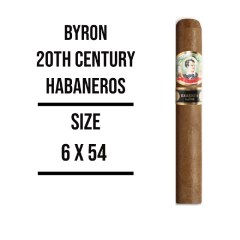 Byron 20th Century Habaneros Humidor 25s 拜伦 二十世纪系列 哈瓦那人 保湿盒版本 25支/盒（澳门自提）