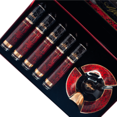 Alfonso Gran Selección Exclusivos with Ashtray 5s 阿方索 格兰系列 独家 铝管与烟灰缸礼盒装 5支/盒（澳门自提）