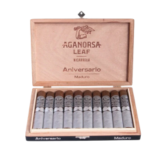 Aganorsa Leaf Aniversario Maduro Gran Robusto BP 10s 紫檀叶 周年纪念 马杜罗 格兰罗布图 10支/盒