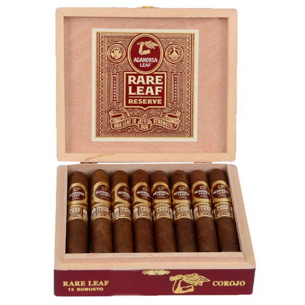 Aganorsa Leaf Rare Leaf Reserve Corojo Robusto 15s 紫檀叶 稀有叶珍藏 罗布图 15支/盒（澳门自提）