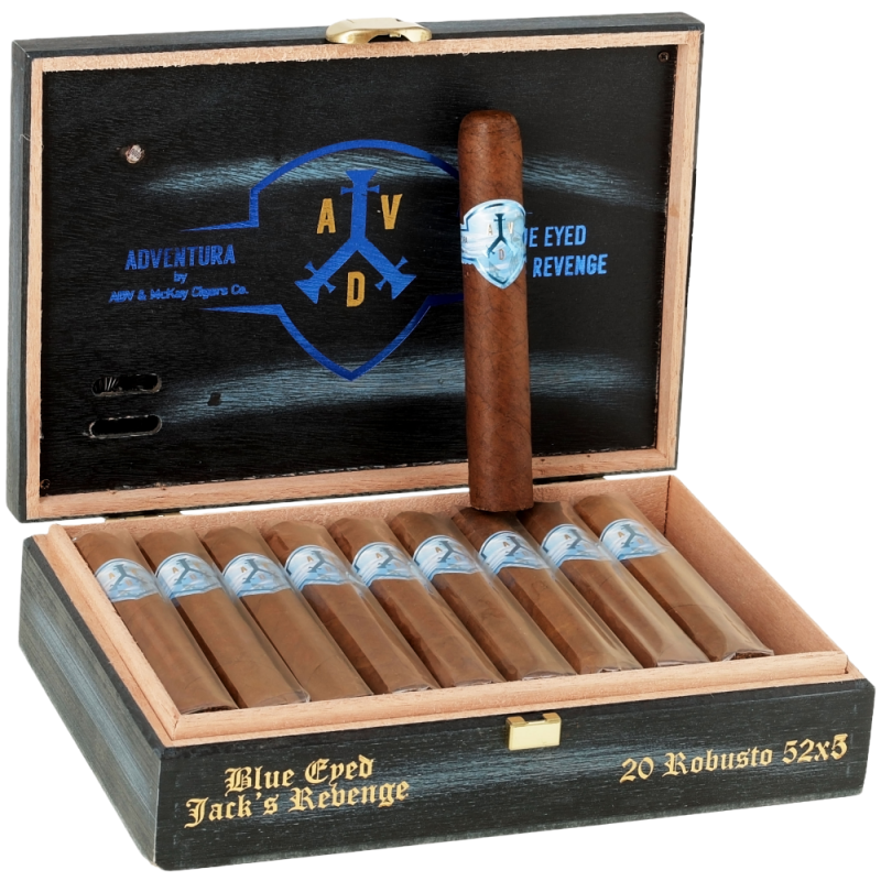 ADVentura Blue Eyed Jack's Revenge Robusto 20s ADV探险家 蓝眼杰克的复仇 罗布图 20支/盒（澳门自提）
