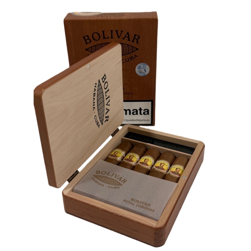 BOLIVAR ROYAL CORONAS 5s 玻利瓦尔 皇家高朗拿 保湿木盒 5支/盒（香港自提）