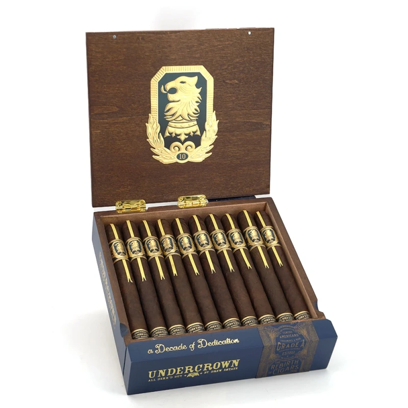 Drew Estate Undercrown 10 Doble Corona  20s 德鲁庄园 冠冕 十周年 双高朗拿 20支/盒（澳门自提）