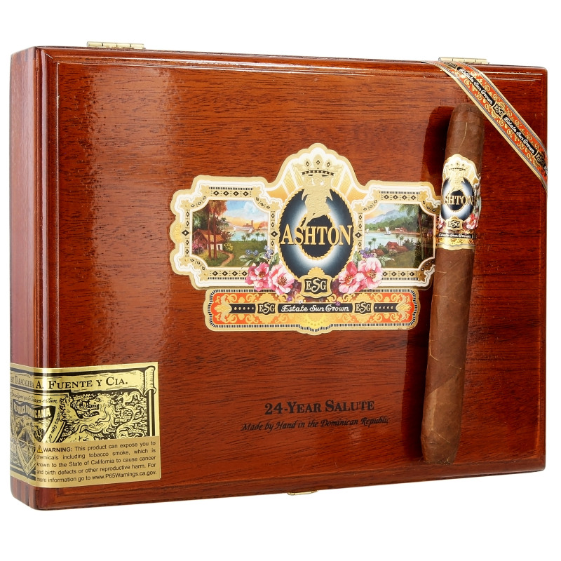 Ashton ESG 24 Year Salute Perfecto Churchill 25s 阿什顿 ESG 24周年纪念 完美丘吉尔 25支/盒