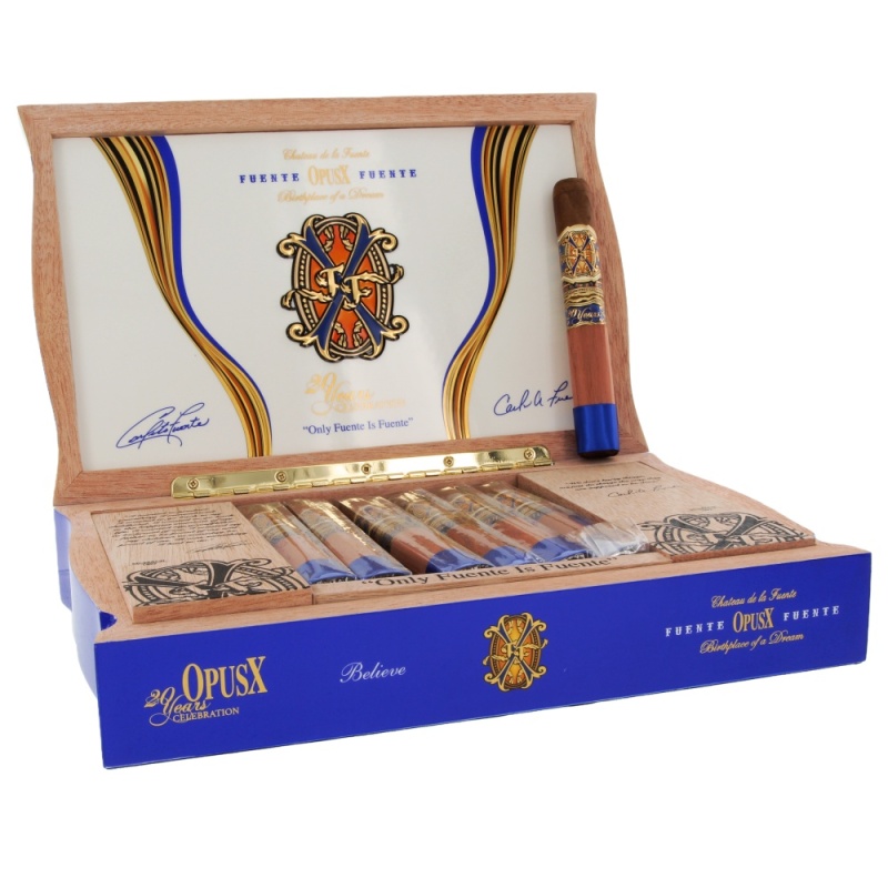 Arturo Fuente Fuente Opus X 20th Anniversary Believe 20s 阿图罗·富恩特 巨著20周年纪念 信仰 20支/盒（澳门自提）