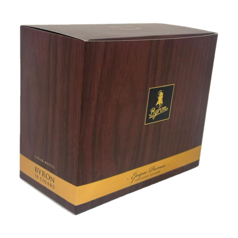 Byron 19th Century Epique Poemas Exclusive Edition Humidor 拜伦 19世纪 史诗 限量版保湿盒 30支/盒（澳门自提）