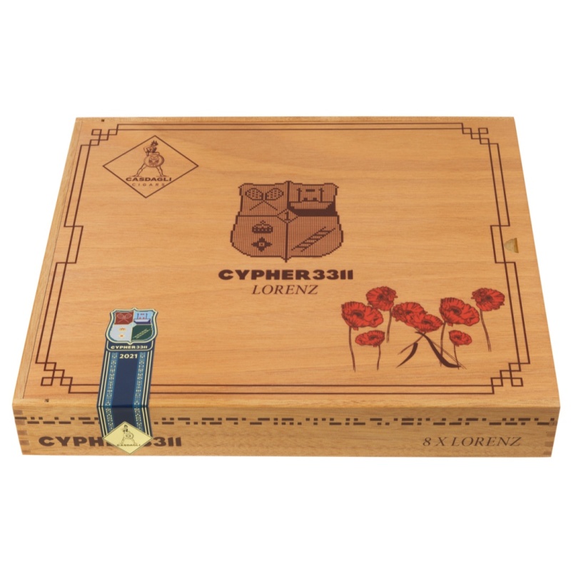 Casdagli Cypher 3311 Lorenz 8s 卡斯达格利 密码3311 洛伦兹 8支/盒（澳门自提）