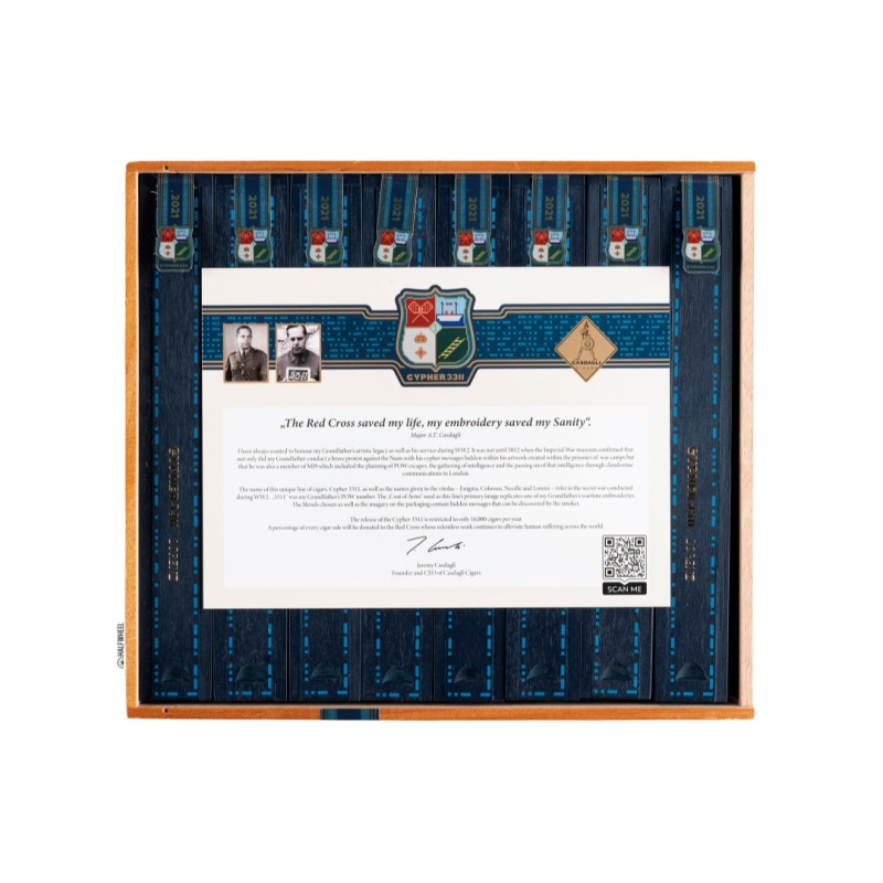 Casdagli Cypher 3311 Lorenz 8s 卡斯达格利 密码3311 洛伦兹 8支/盒（澳门自提）