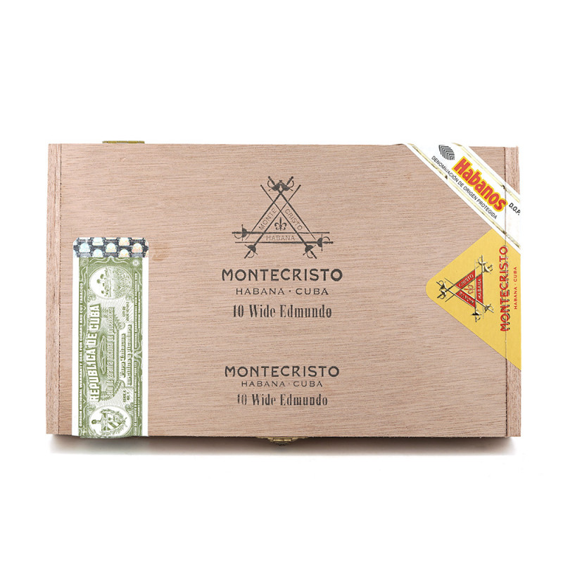 MONTECRISTOS WIDE EDMUNDO 10s 蒙特 宽艾蒙多 10支/盒（香港自提）