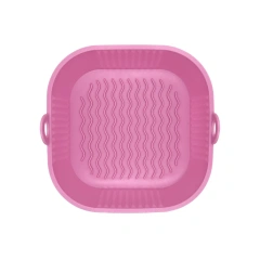 Oil Resistant Air Fryer Silicone Bakeware Food Safe Air Fryer Reusable Baking Liners