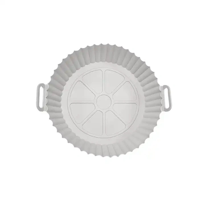 Best Selling Reusable Heat Resistant Air Fryer Silicone Basket BPA Free Durable Easy Silicone Air Fryer Baking Liner