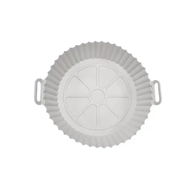 Best Selling Reusable Heat Resistant Air Fryer Silicone Basket BPA Free Durable Easy Silicone Air Fryer Baking Liner