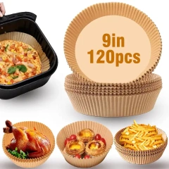 Hot selling waterproof and high temperature resistant air fryer paper disposable air fryer paper