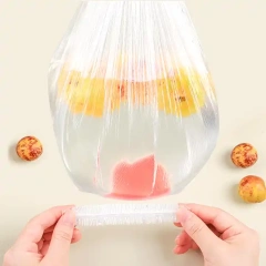 Hot selling disposable transparent food grade food preservation plastic wrap packaging