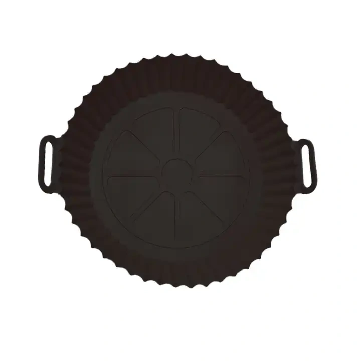Best Selling Reusable Heat Resistant Air Fryer Silicone Basket BPA Free Durable Easy Silicone Air Fryer Baking Liner