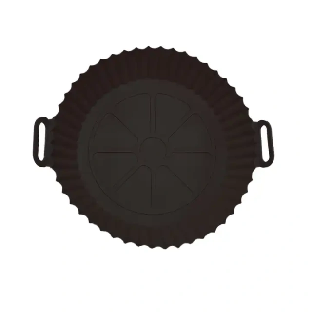 Best Selling Reusable Heat Resistant Air Fryer Silicone Basket BPA Free Durable Easy Silicone Air Fryer Baking Liner