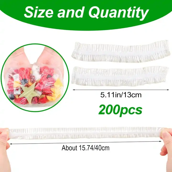 Hot selling disposable transparent food grade food preservation plastic wrap packaging