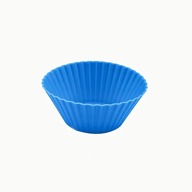 Round silicone cake baking mold