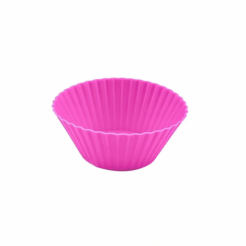 Round silicone cake baking mold