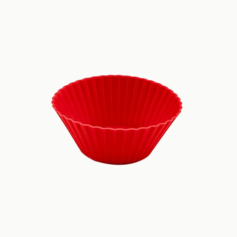 Round silicone cake baking mold