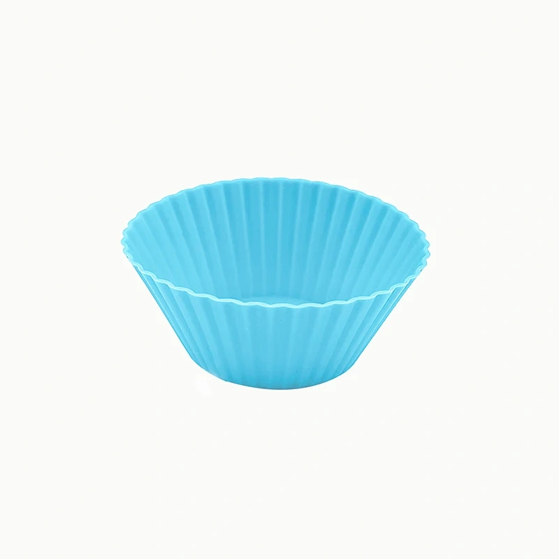 Round silicone cake baking mold
