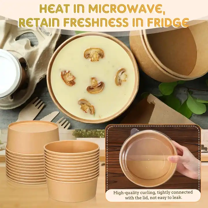 Low Price Hot Selling Disposable Biodegradable Transparent Pet Takeaway Packaging Bowl Cover