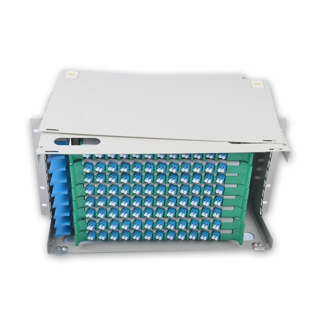 96 Duplex LC ODF FDU, With Adapters, Pigtails and All Installation Accessories