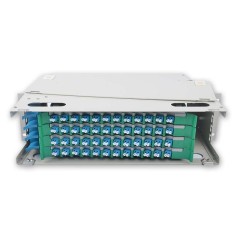 48 Duplex LC ODF FDU, Có bộ chuyển đổi, dây nối và tất cả các phụ kiện lắp đặt