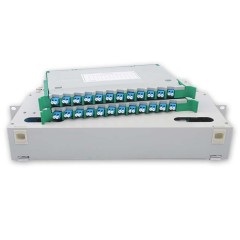 24 Duplex LC ODF FDU, With Adapters, Pigtails and All Installation Accessories