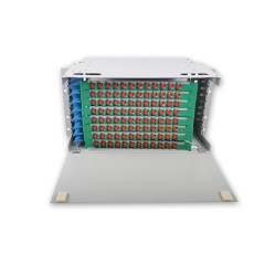 96 FC ODF FDU, com adaptadores, pigtails e todos os acessórios de instalação