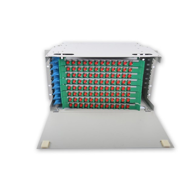 96 FC ODF FDU, com adaptadores, pigtails e todos os acessórios de instalação