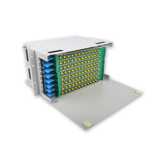 96 ST ODF FDU, With Adapters, Pigtails and All Installation Accessories