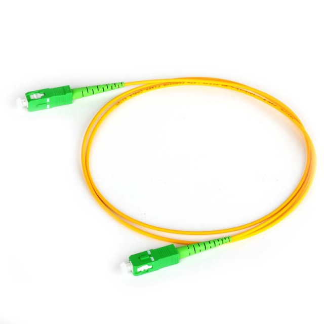 Cabo de conexão SC/APC-SC/APC SM Simplex