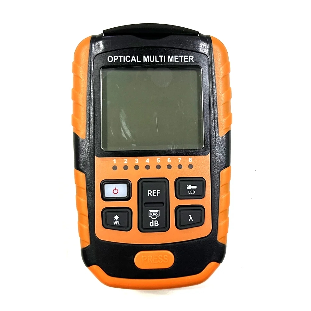 FF-260 Optical Power Meter OPM Fiber Tester Optical Multi Meter 850nm 980nm 1270nm 1300nm 1310nm 1490nm 1550nm 1577nm 1625 1650