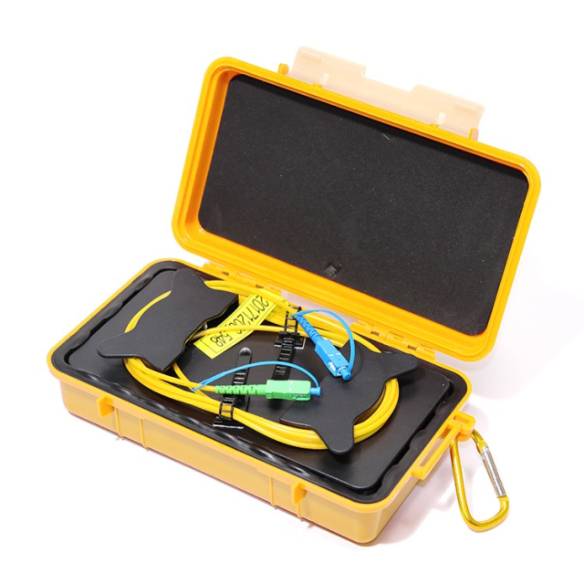 OTDR Launch Cable Box, OTDR Dead Zone Eliminator, OTDR Fiber Rings, FC