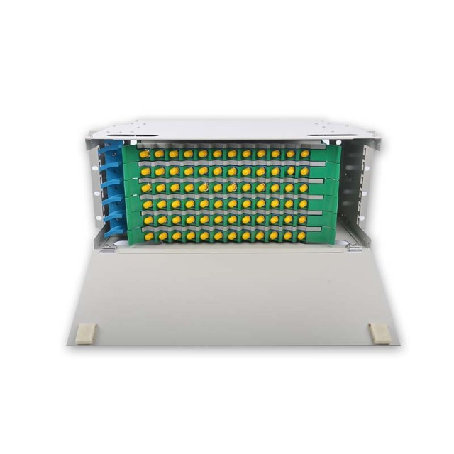 72 ST ODF FDU, com adaptadores, pigtails e todos os acessórios de instalação